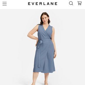 Everlane Sleeveless Wrap Dres, Brand New